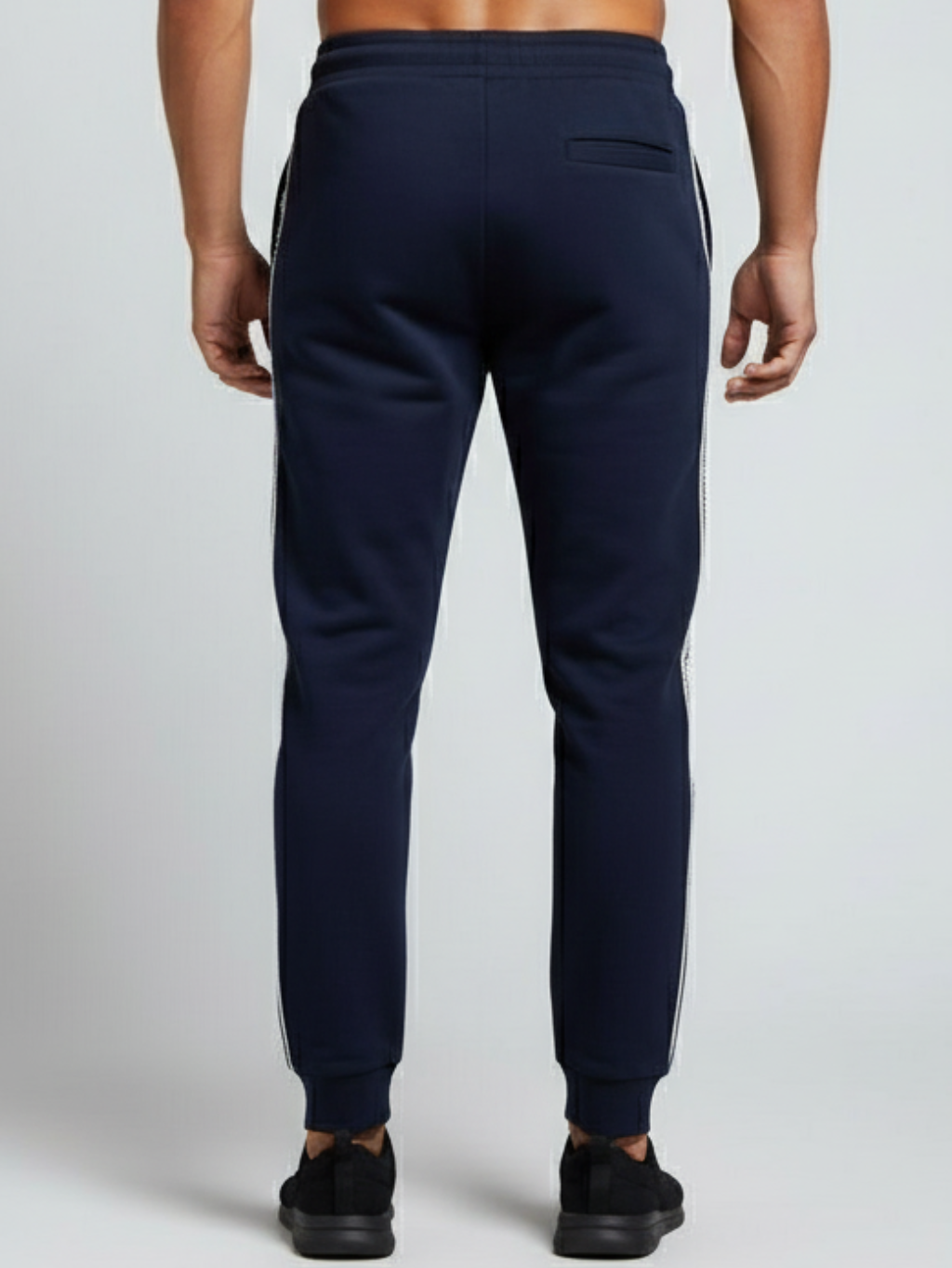 PLEIN SPORT Logo Navy Blue tepláky Veľkosť: L – Obrázok 3