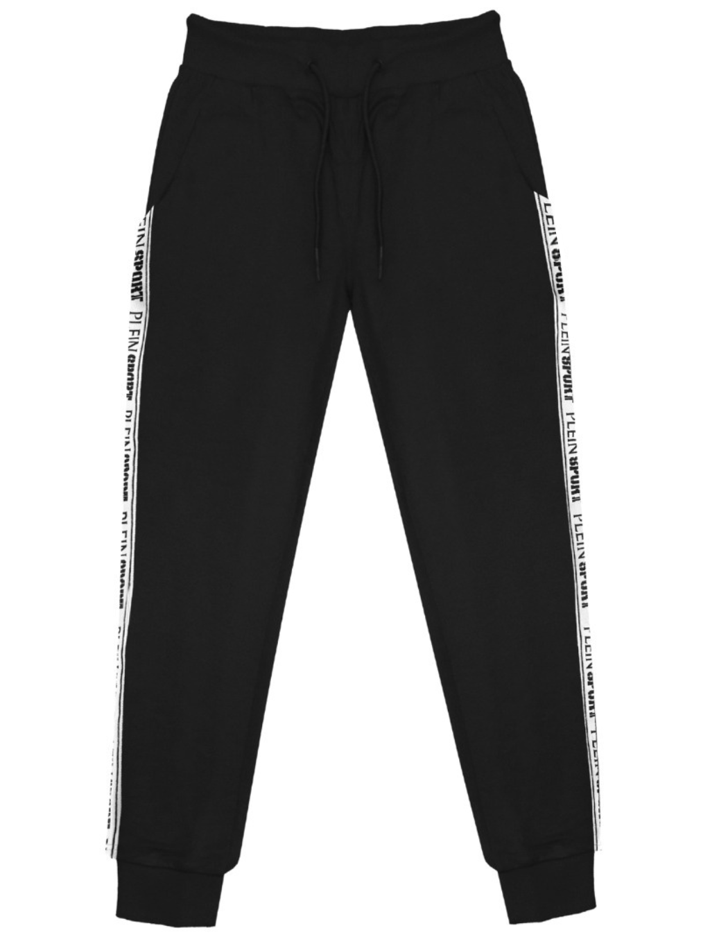 PLEIN SPORT Logo Black tepláky L