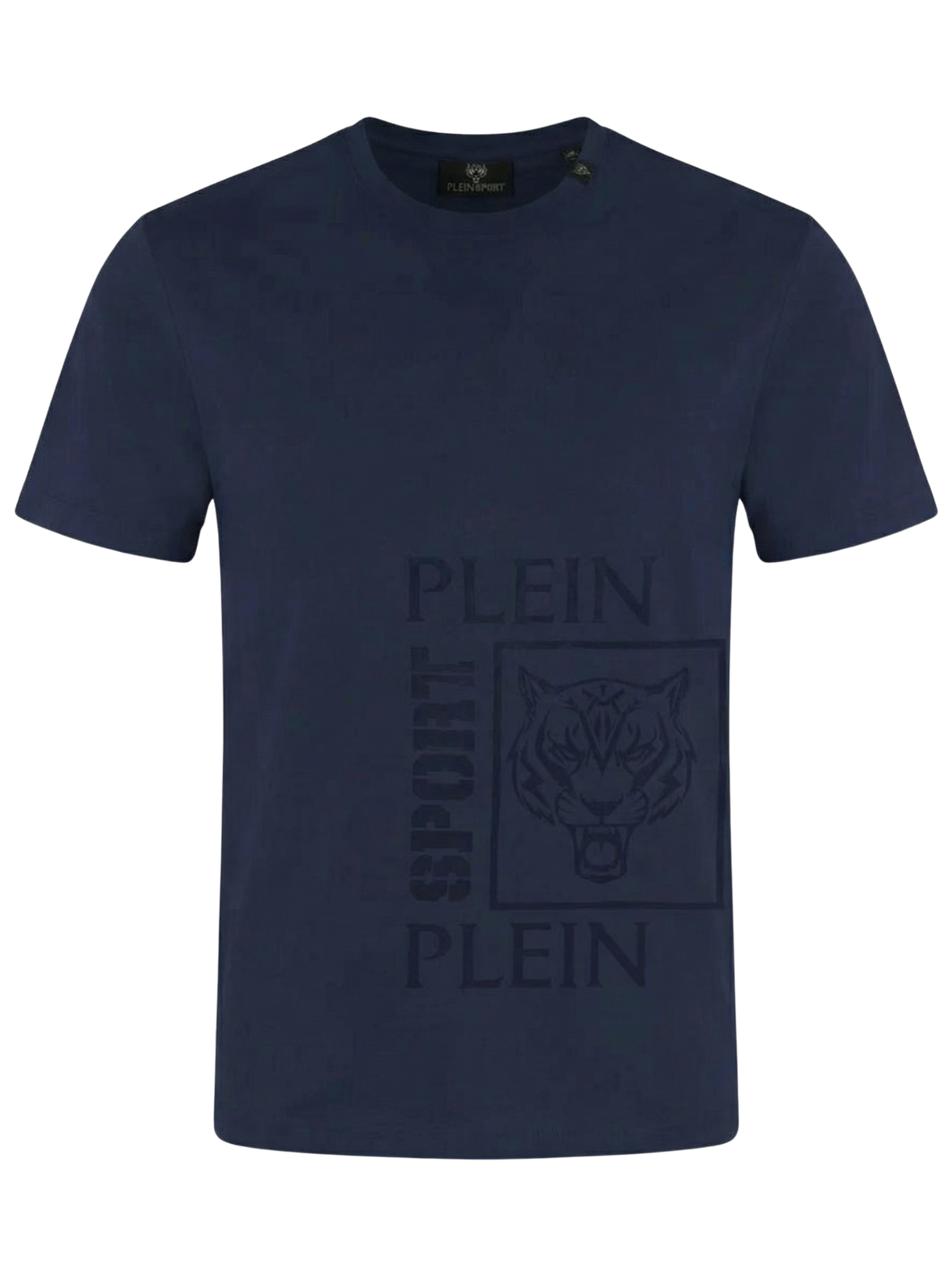 PLEIN SPORT Predator Navy Blue tričko Veľkosť: XXL