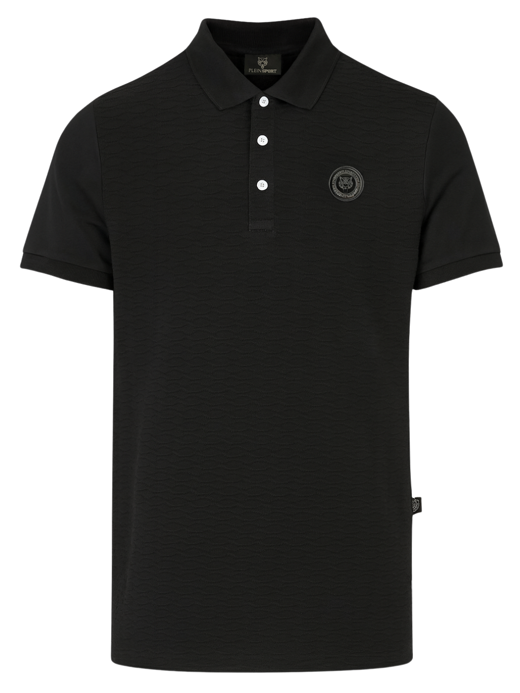 PLEIN SPORT Desert Black polo tričko L