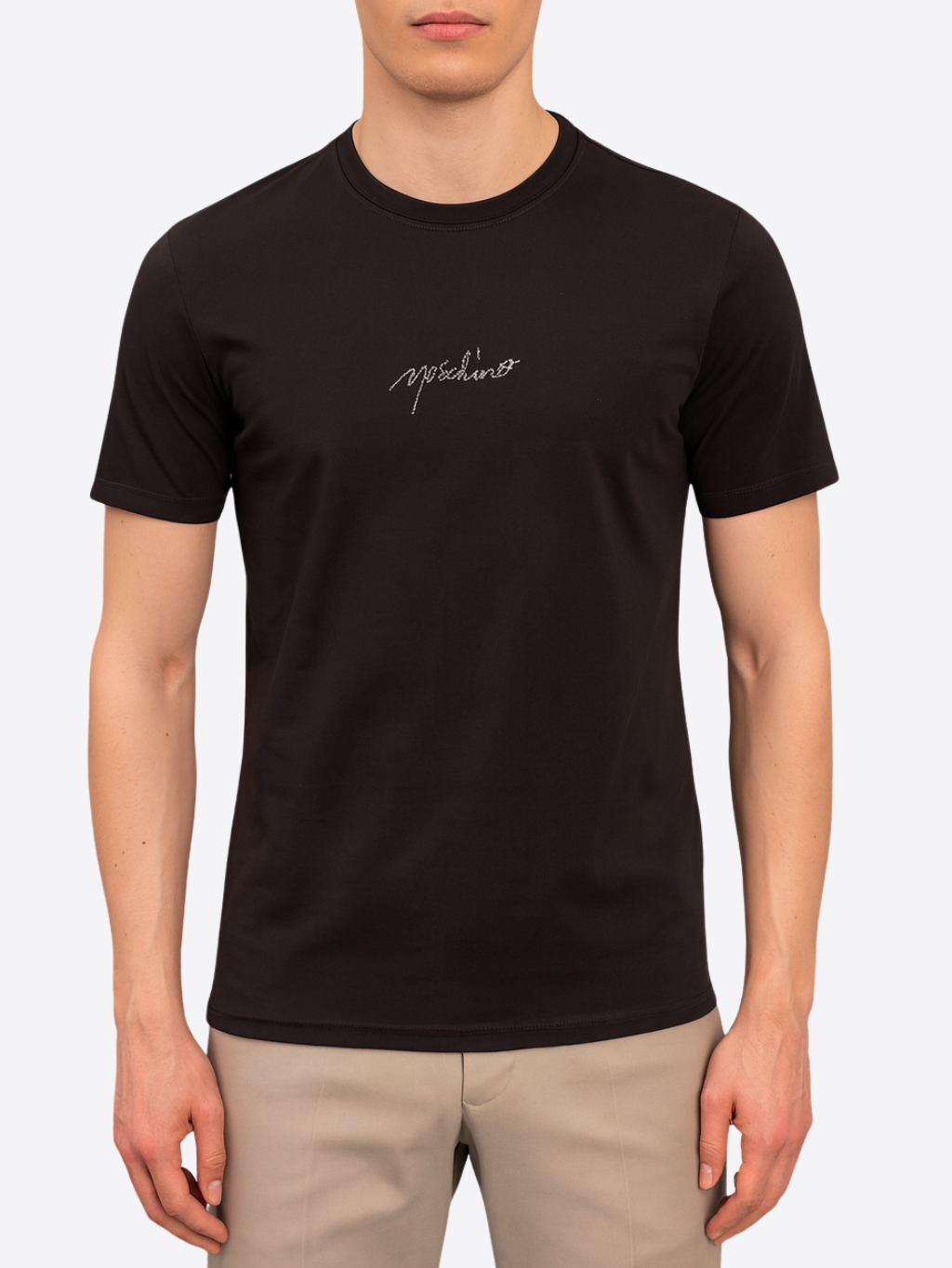 MOSCHINO COUTURE Star Black tričko Veľkosť: XL