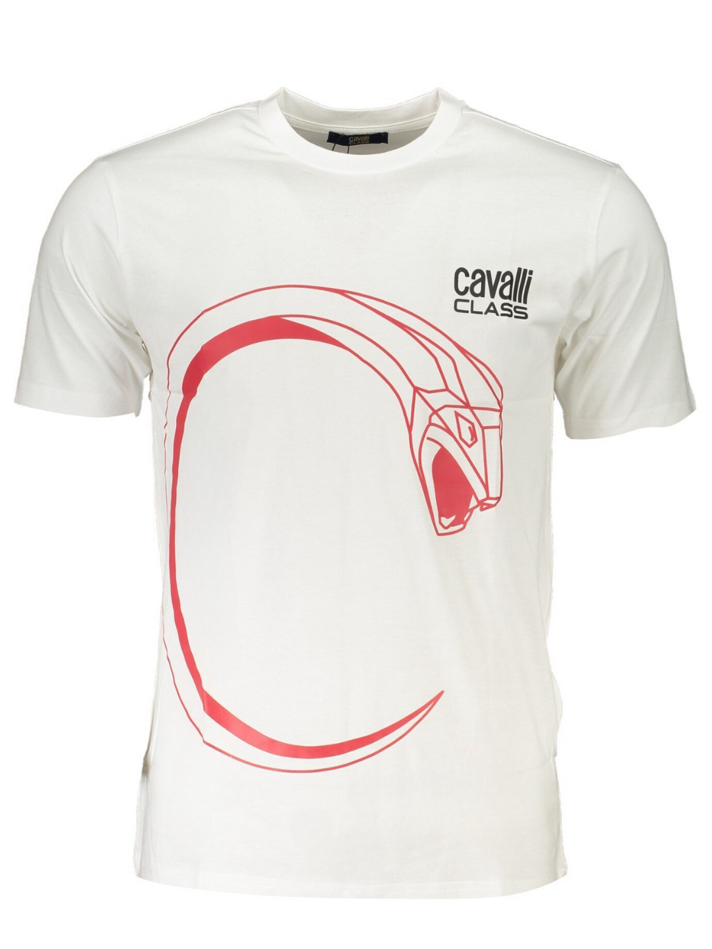 CAVALLI CLASS Snake White tričko S