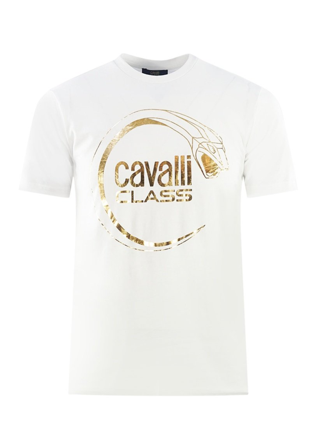 CAVALLI CLASS Snake II. White tričko L