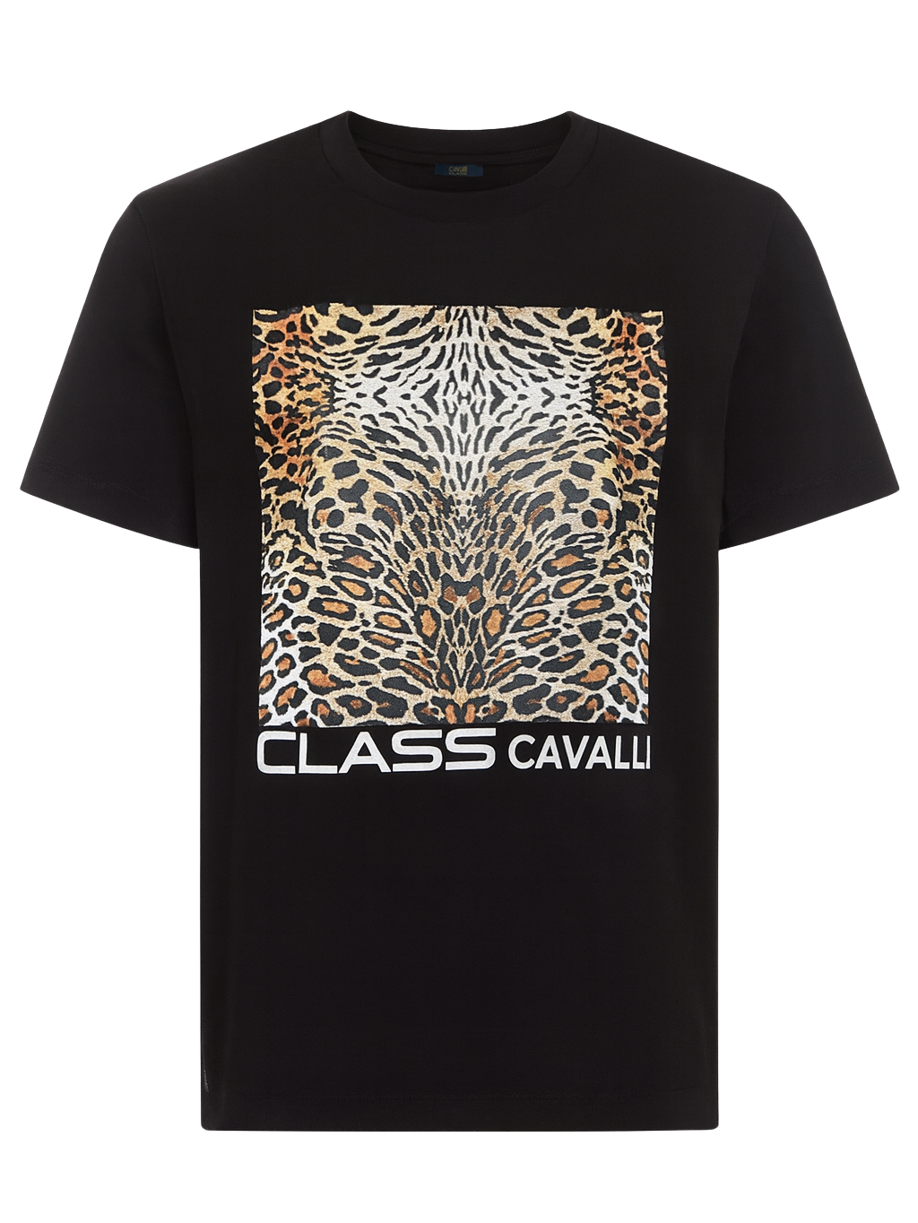 CAVALLI CLASS Cheetah Black tričko M