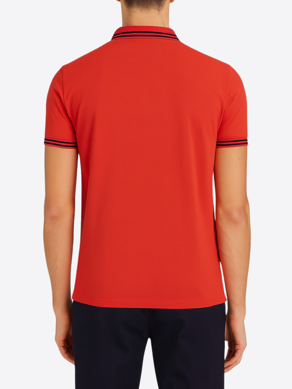 CAVALLI CLASS Ricchi Red polo tričko Veľkosť: M – Obrázok 3