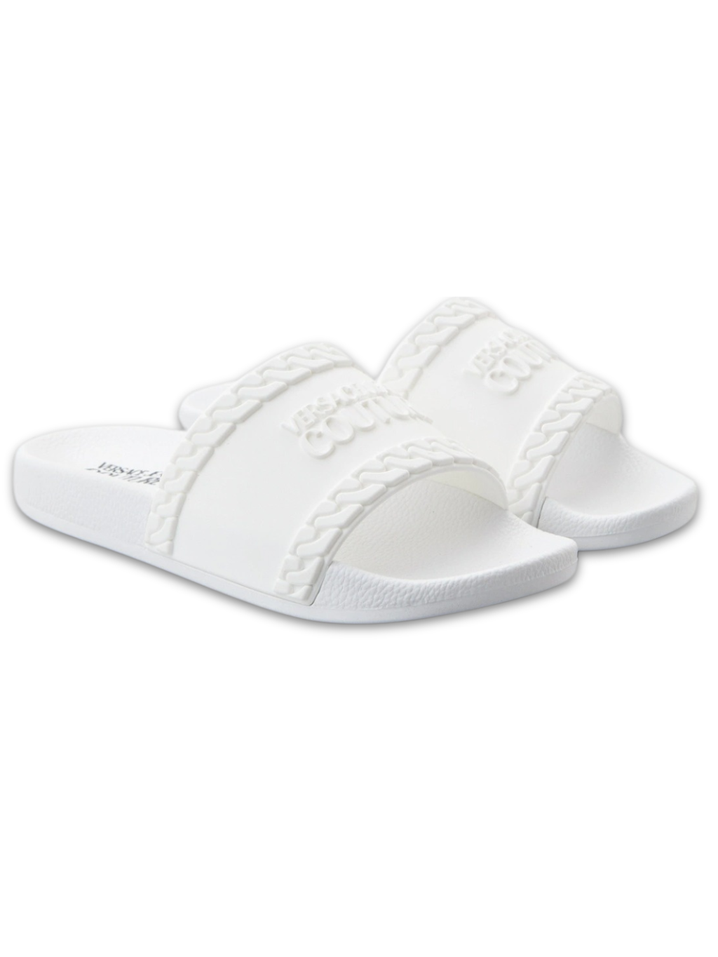 VERSACE JEANS COUTURE Shelly White šľapky Veľkosť: 36 EU – Obrázok 3