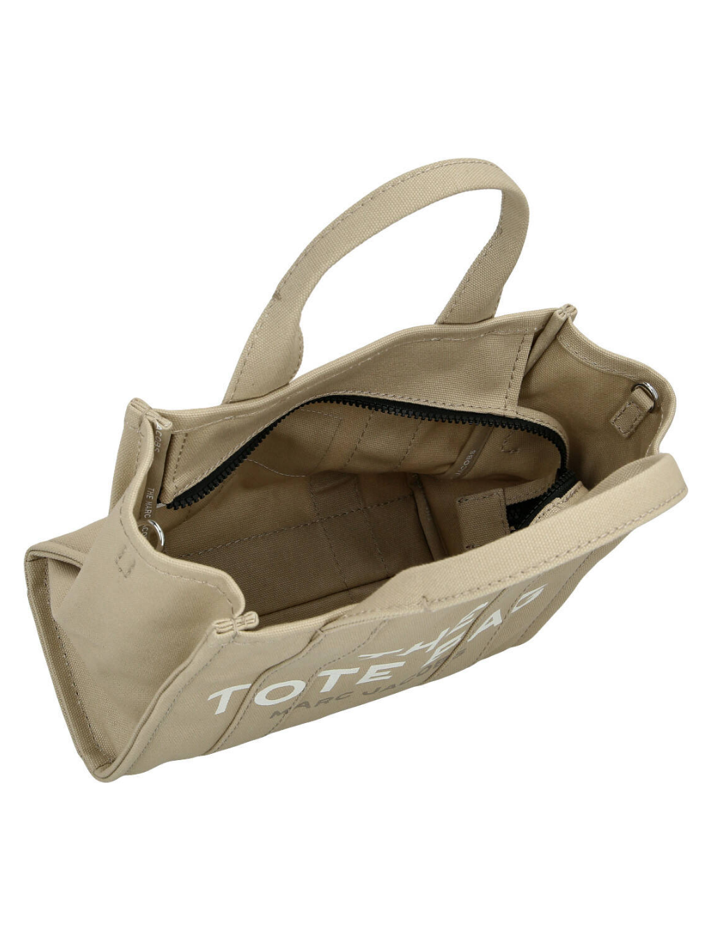 MARC JACOBS The Tote Mini Beige kabelka – Obrázok 4