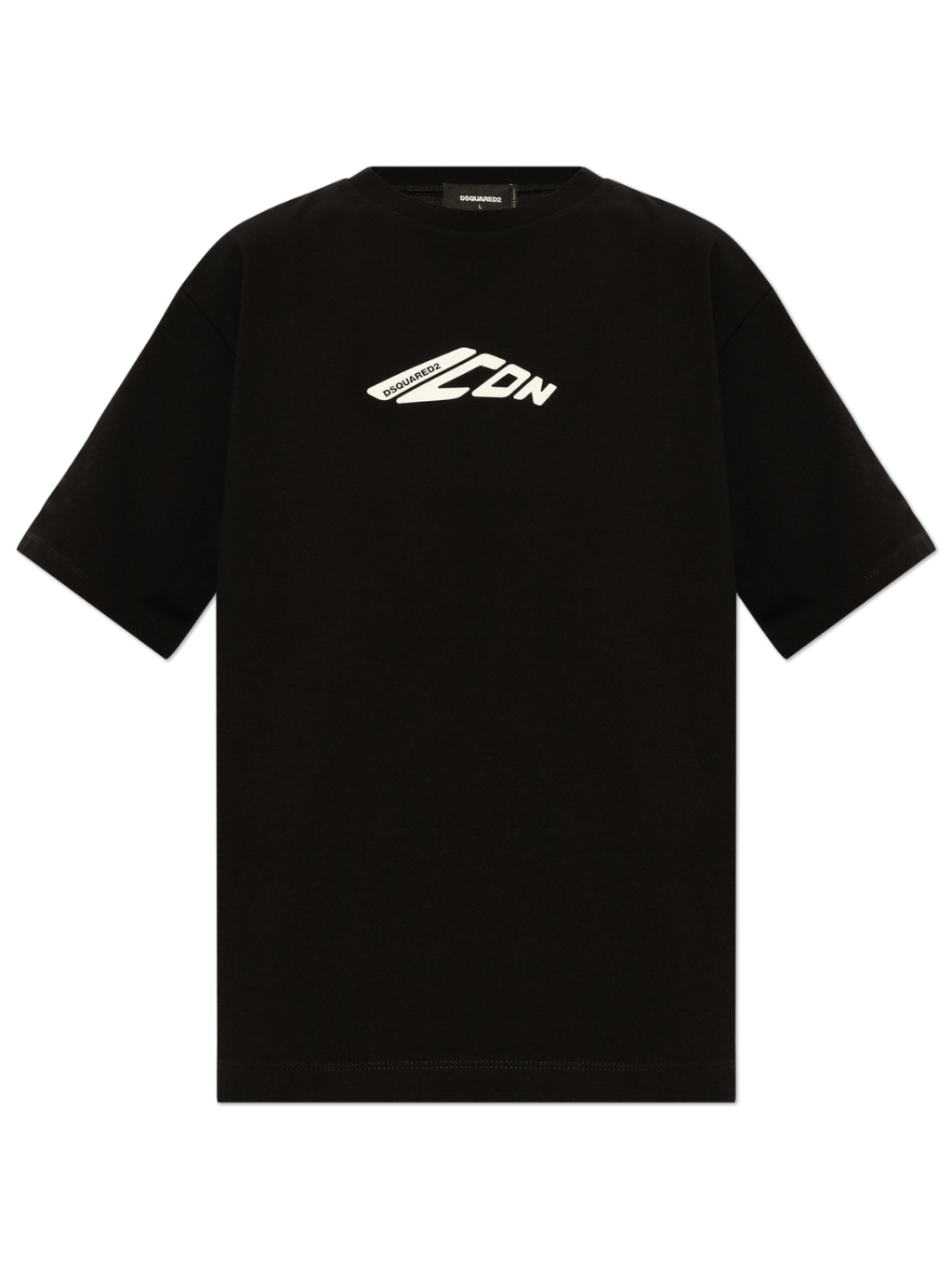 DSQUARED2 Logo Icon Black tričko XL