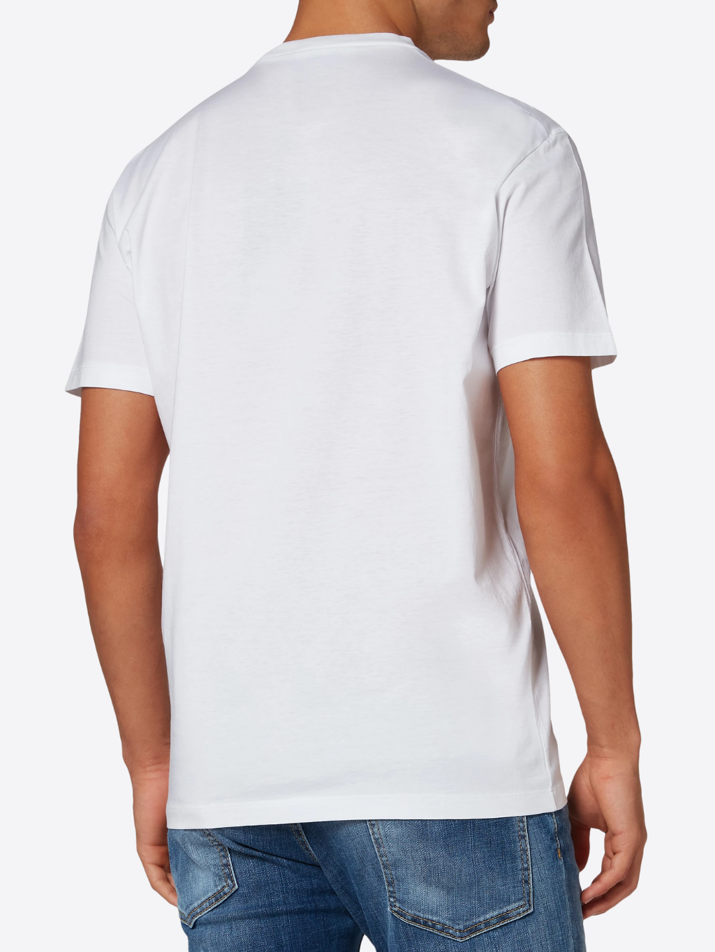 DSQUARED2 Mirror White tričko Veľkosť: XL – Obrázok 3