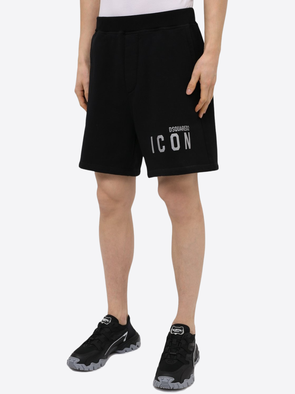 DSQUARED2 Logo Icon Black kraťasy Veľkosť: XXL