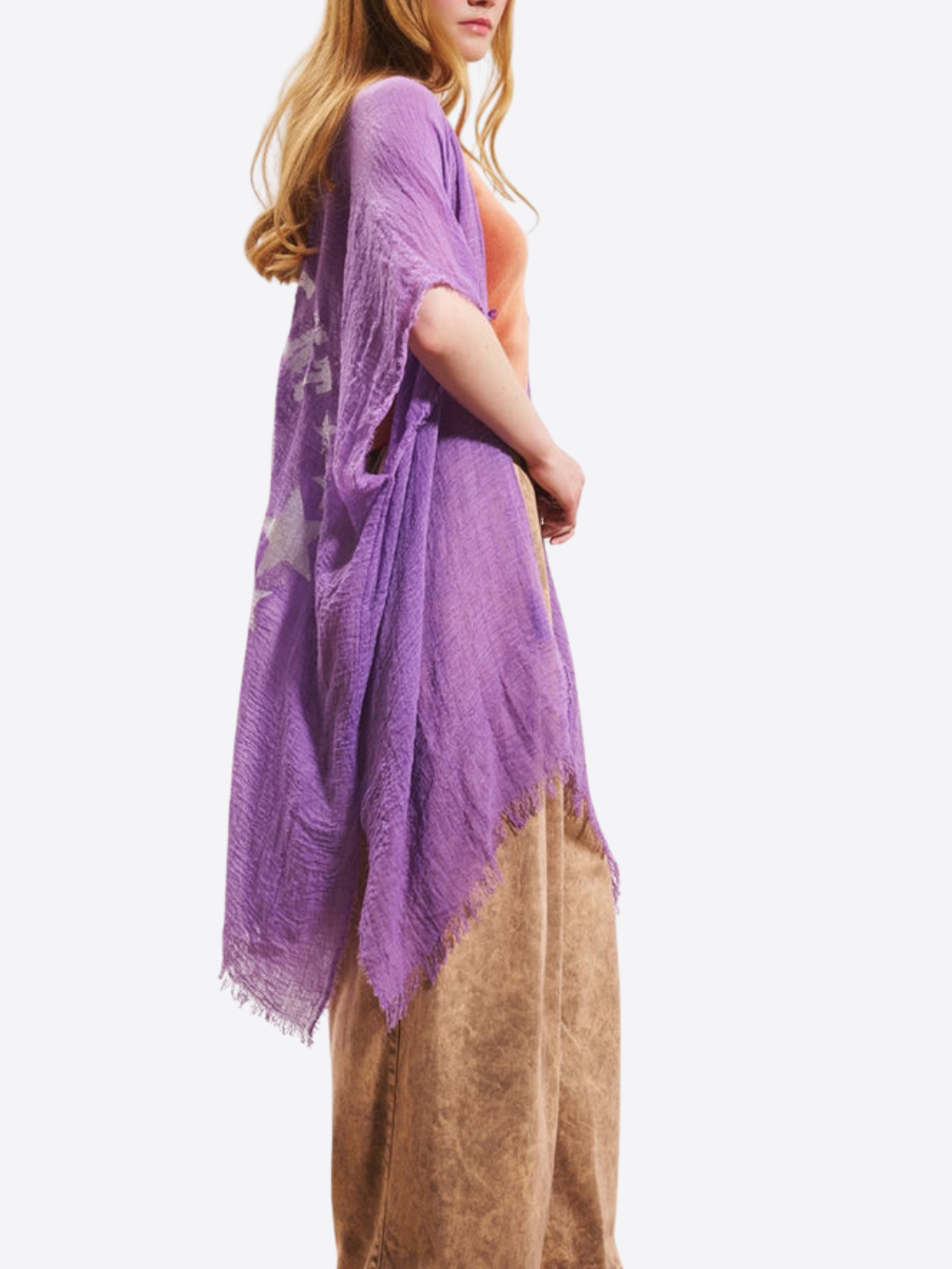 #VDR Different Lilac kardigán Veľkosť: Univerzálna