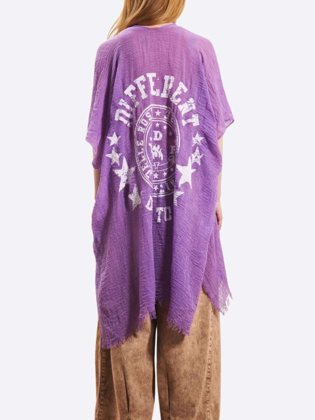 #VDR Different Lilac kardigán Veľkosť: Univerzálna – Obrázok 3