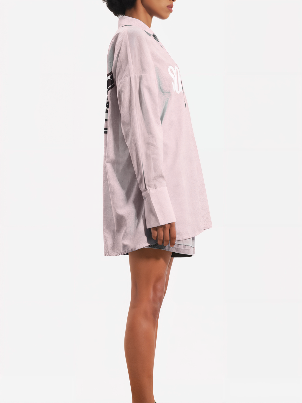 #VDR Secret Pink košeľa Veľkosť: L – Obrázok 3