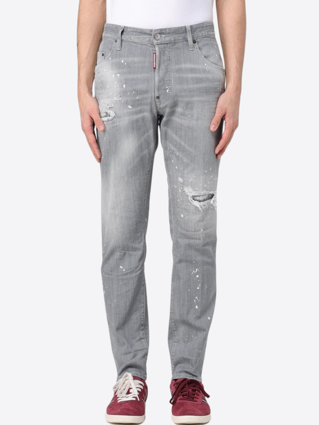 DSQUARED2 Skater Grey rifle Veľkosť: XL