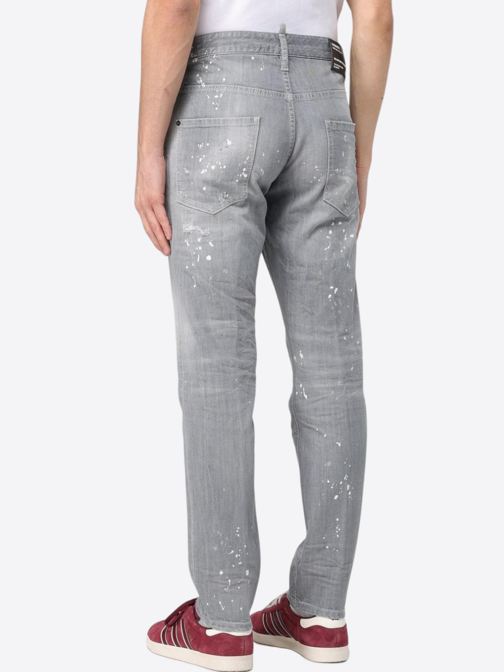 DSQUARED2 Skater Grey rifle Veľkosť: M – Obrázok 3