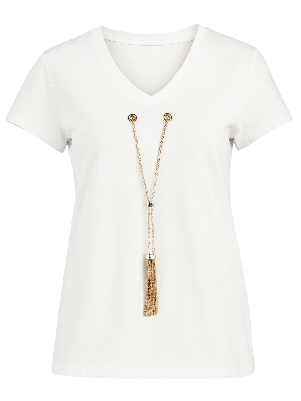 GAUDI Chain White tričko M