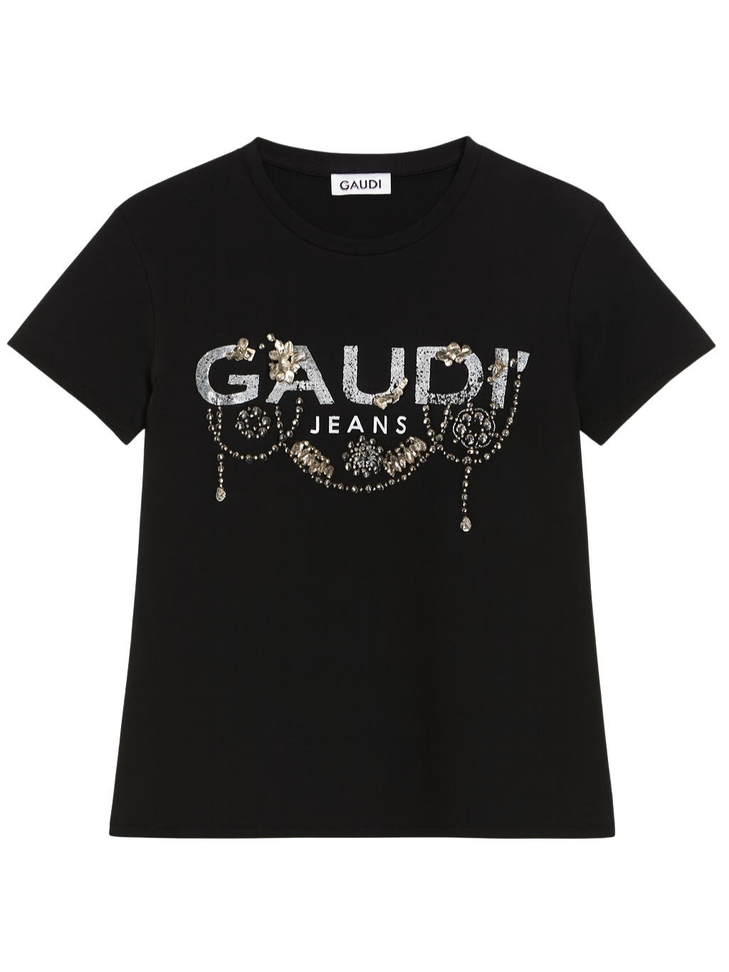 GAUDI Crystal Black tričko L