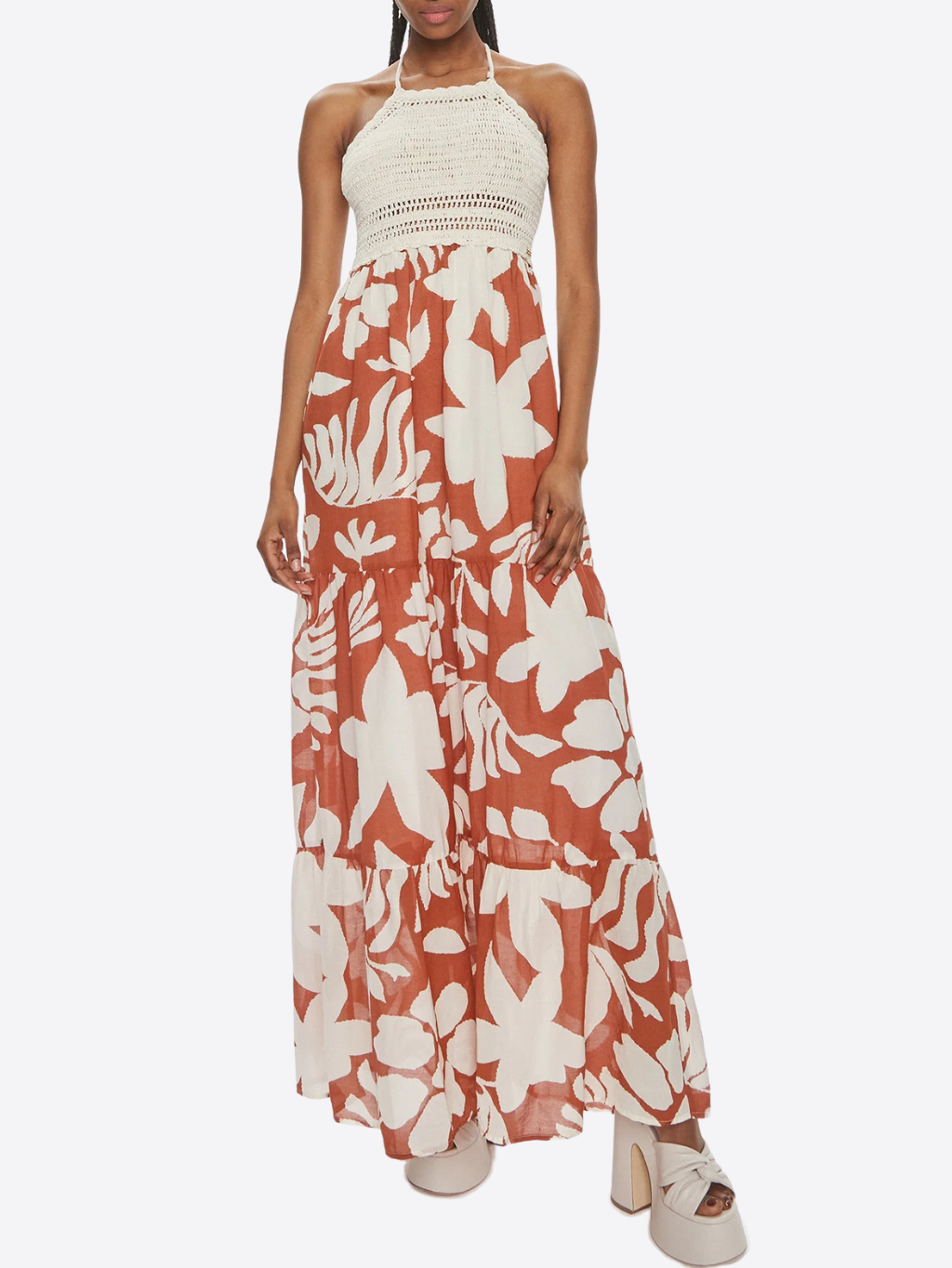 GAUDI Summer Orange šaty XS