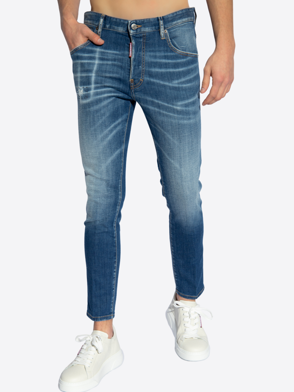 DSQUARED2 Skater Jean Blue rifle Veľkosť: XS
