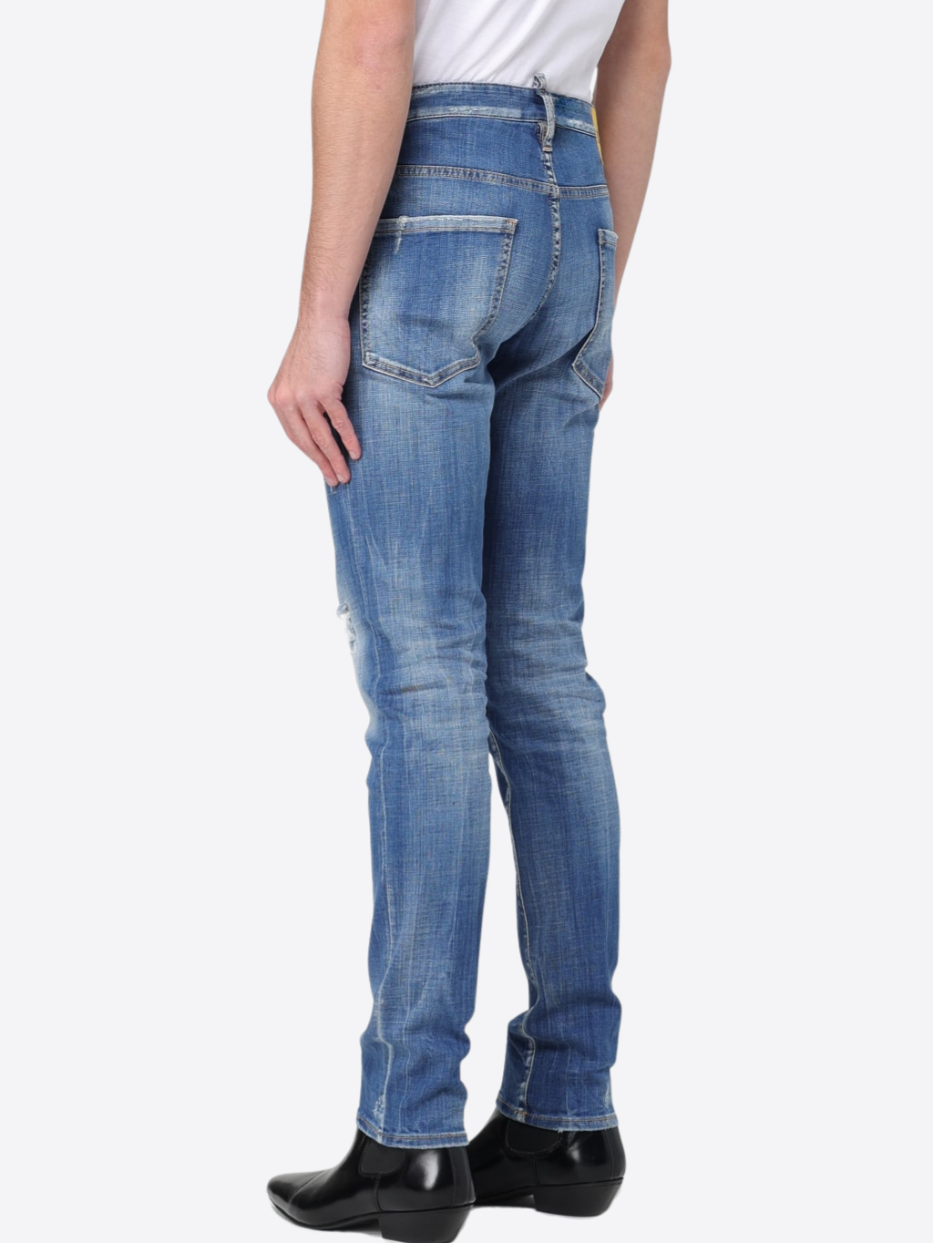 DSQUARED2 Cool Guy Blue rifle Veľkosť: XS – Obrázok 3