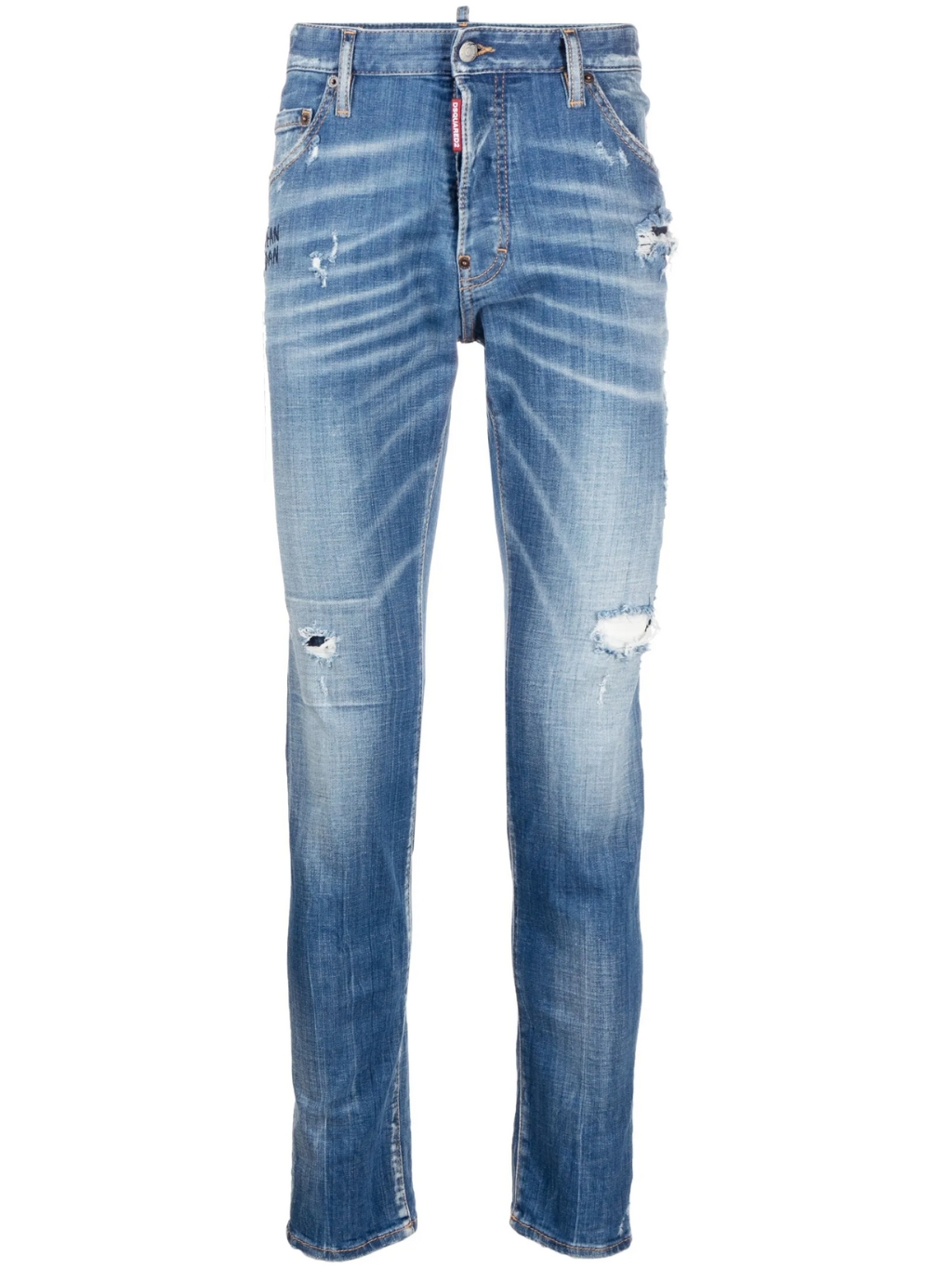 DSQUARED2 Cool Guy Blue rifle Veľkosť: XXL