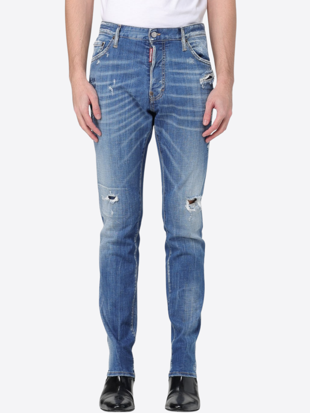 DSQUARED2 Cool Guy Blue rifle Veľkosť: L