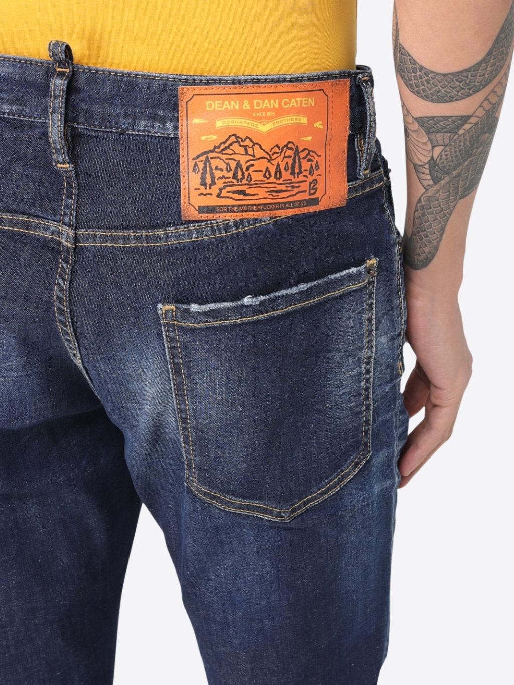 DSQUARED2 Cool Guy Jean Blue rifle Veľkosť: XL – Obrázok 4