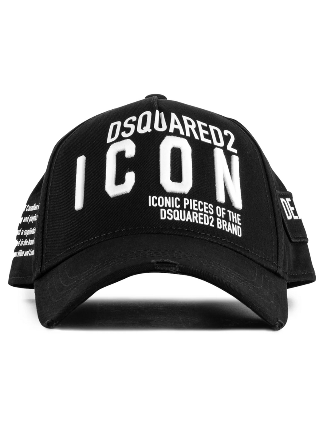 DSQUARED2 Icon Black&White šiltovka