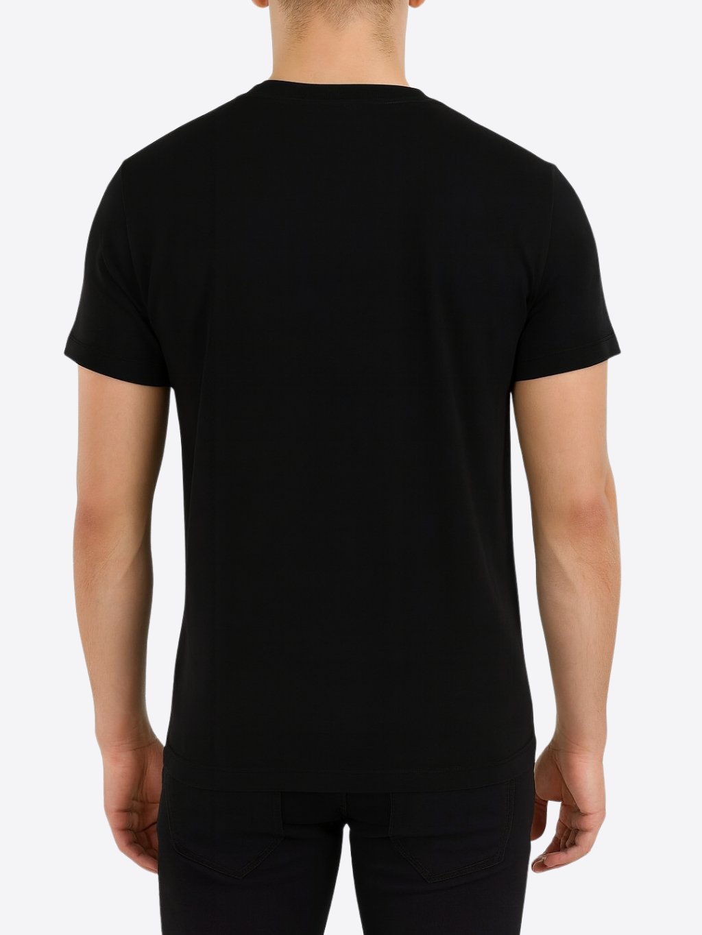 DIESEL D Logo Black tričko Veľkosť: M – Obrázok 3