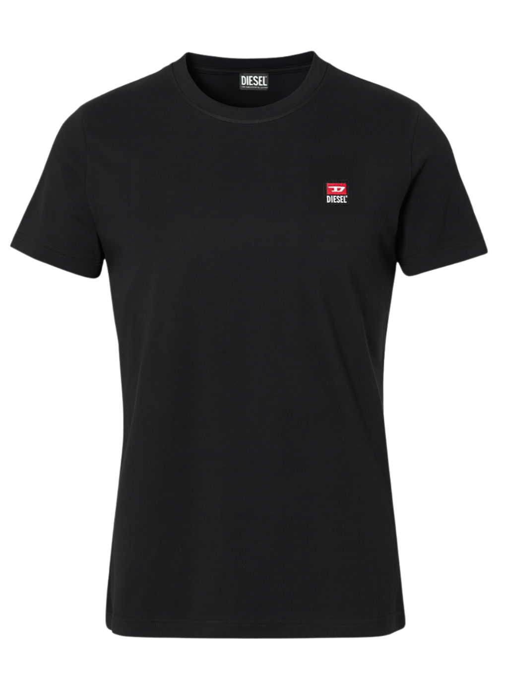 DIESEL D Logo Black tričko M