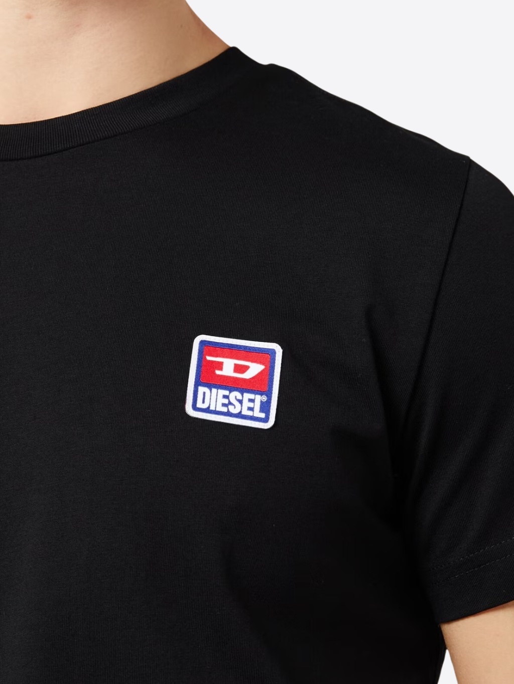 DIESEL Diego Black tričko Veľkosť: L – Obrázok 4