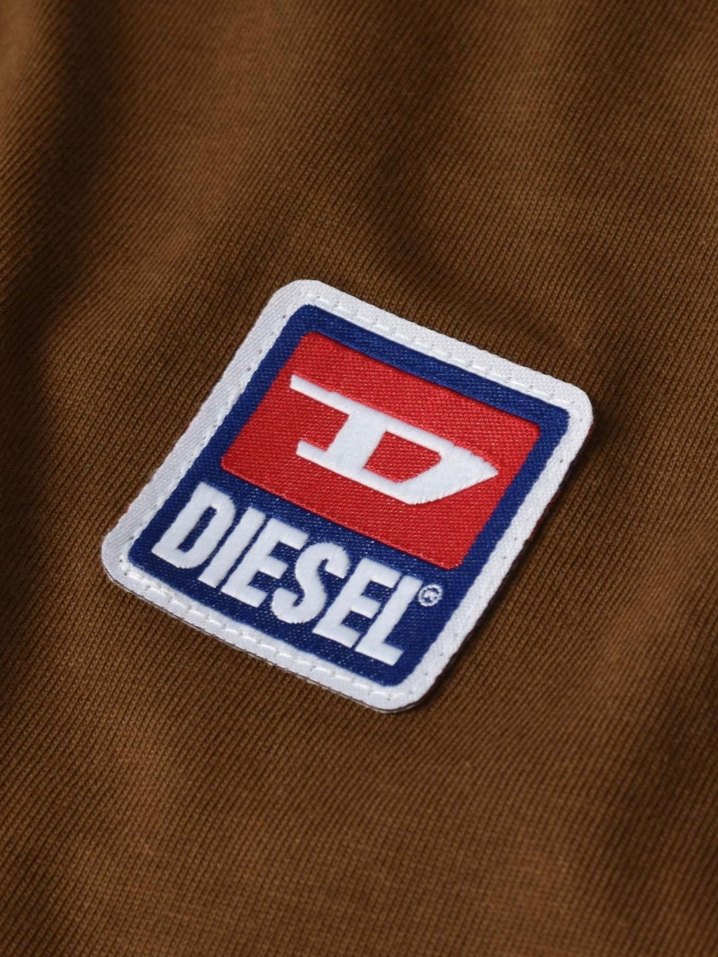 DIESEL Diego Brown tričko Veľkosť: XL – Obrázok 3