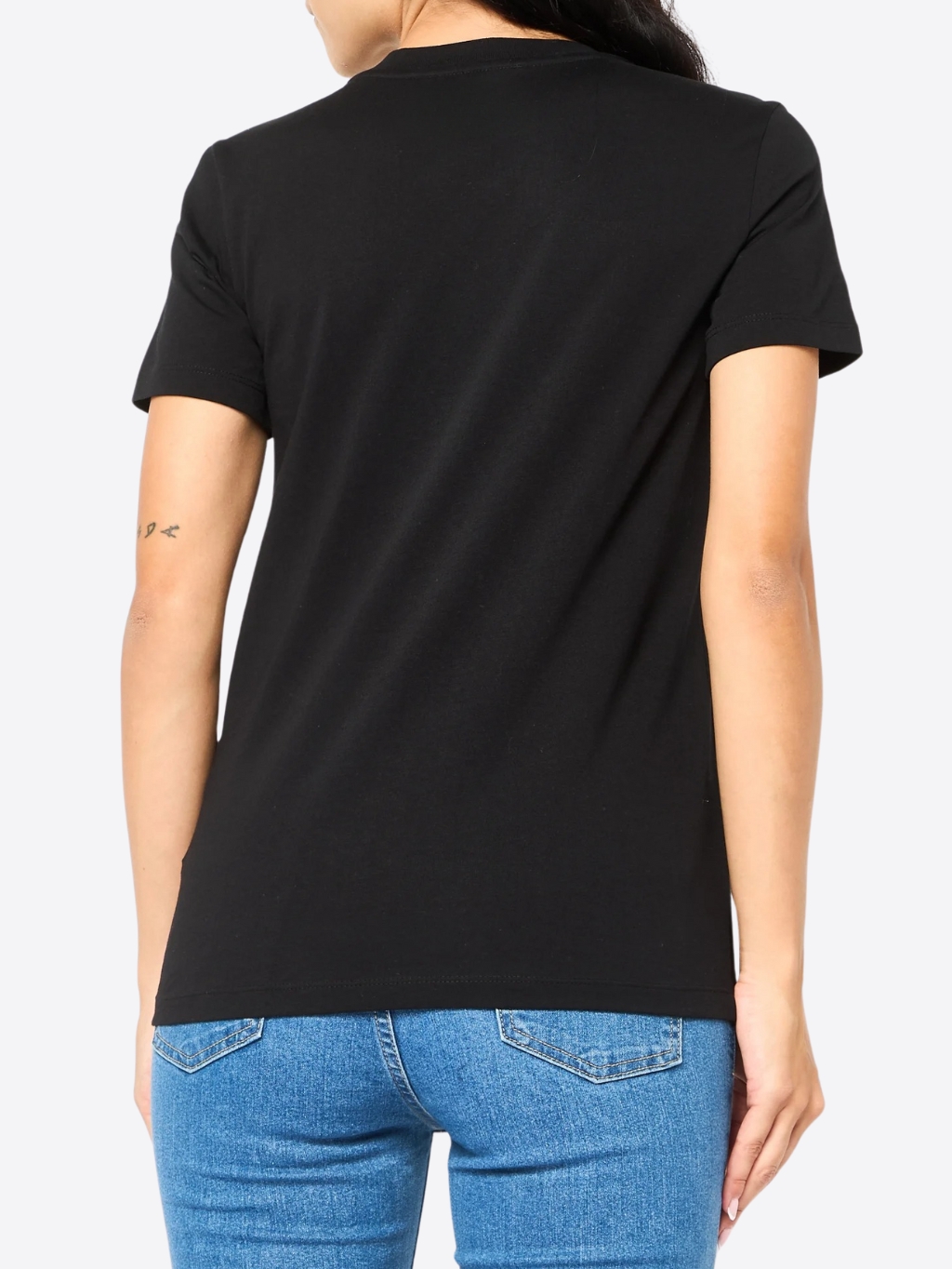 DIESEL Heart Black tričko Veľkosť: XS – Obrázok 3