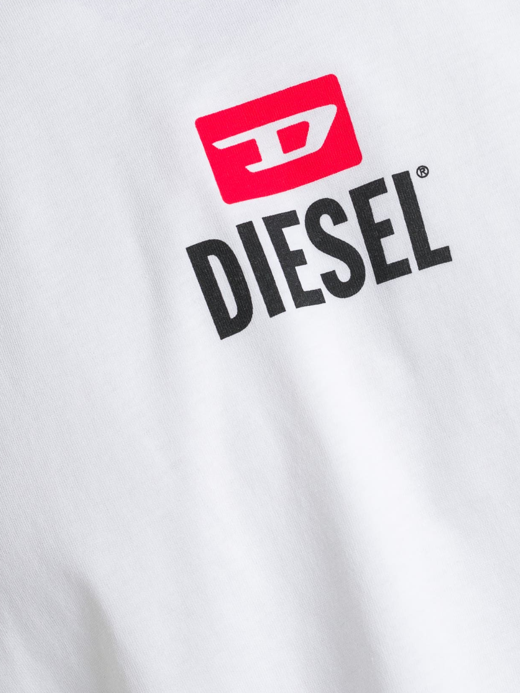 DIESEL New D White tričko Veľkosť: XL – Obrázok 4