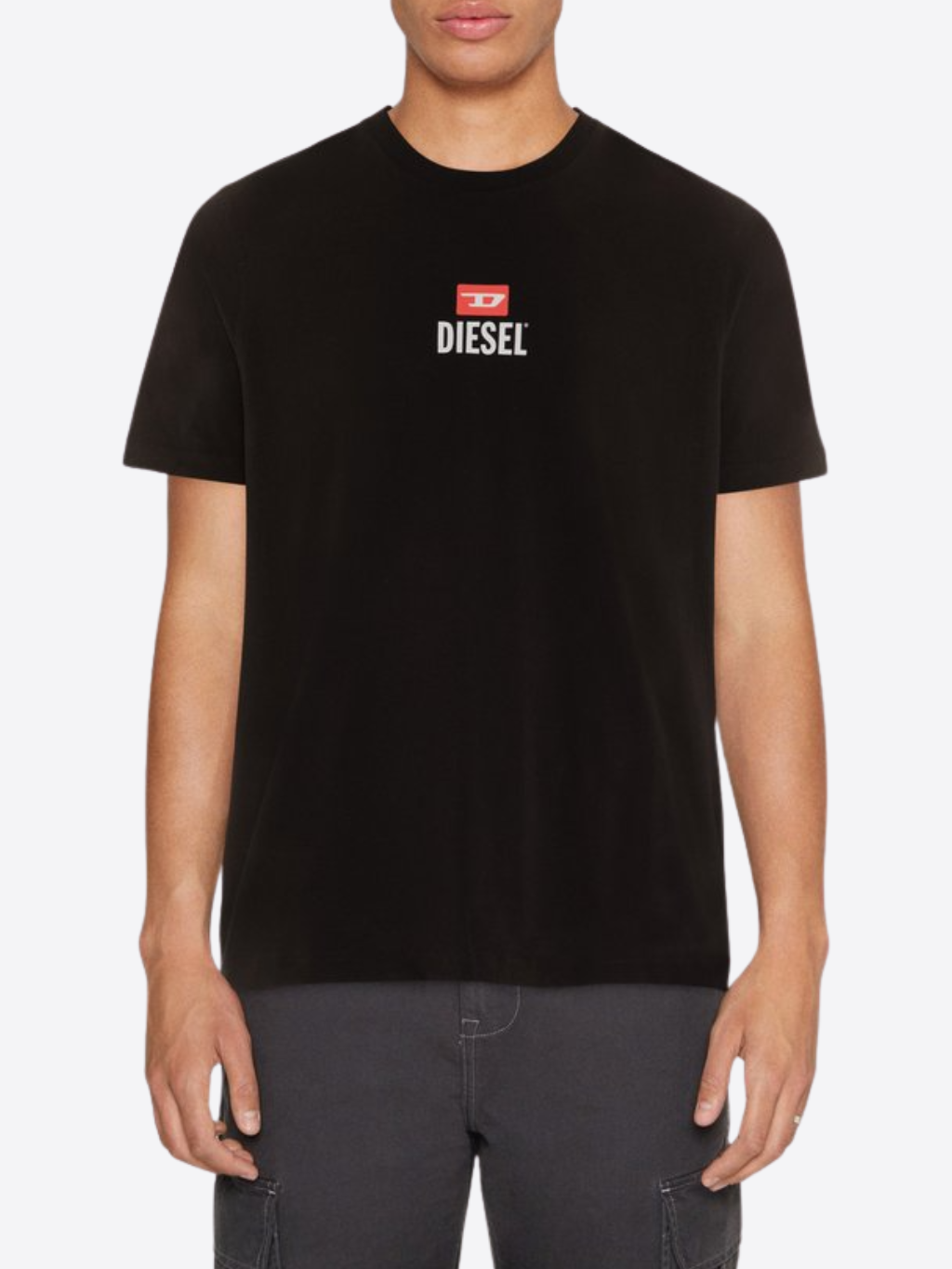 DIESEL New D Black tričko Veľkosť: M