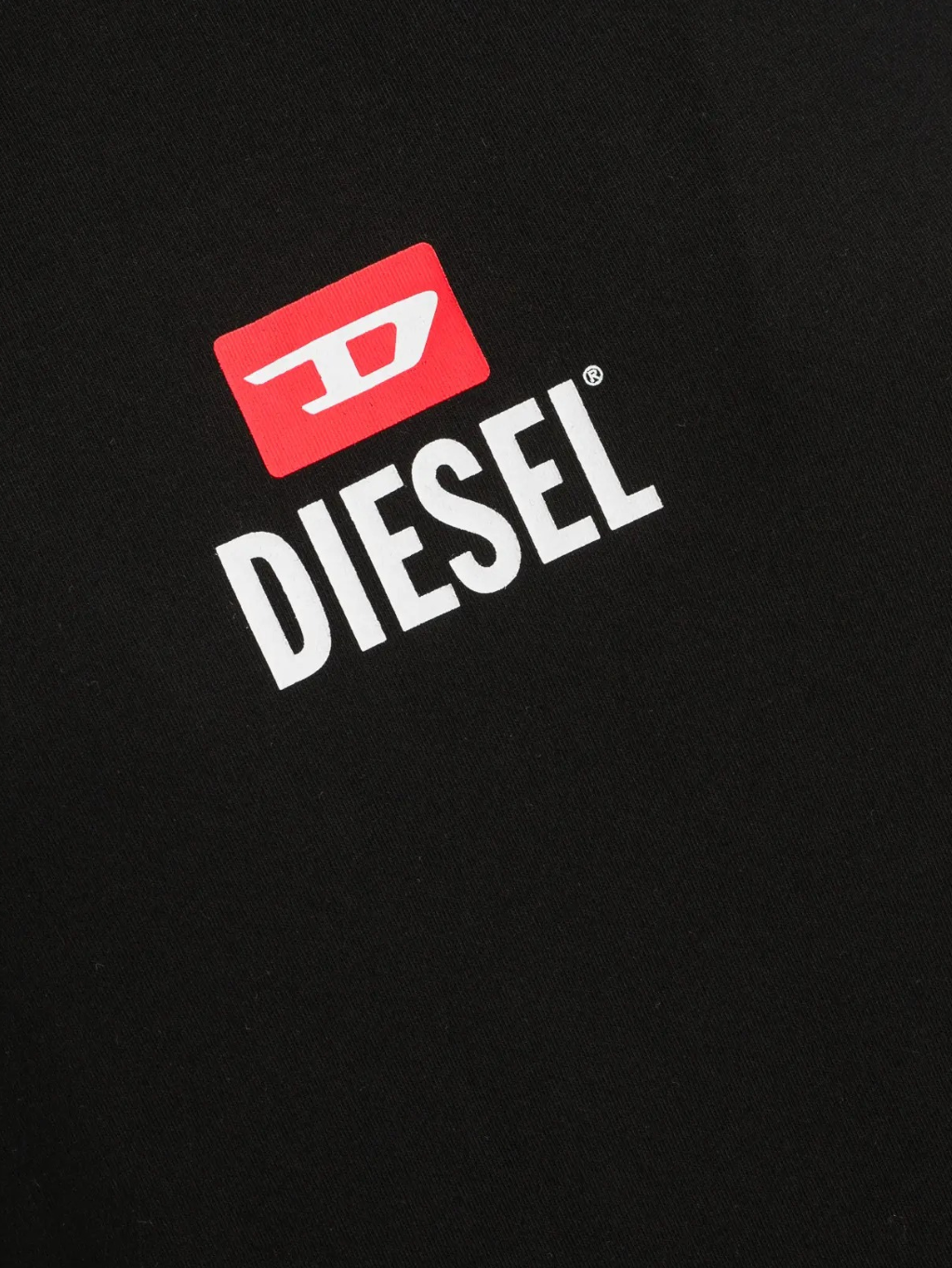 DIESEL New D Black tričko Veľkosť: XXL – Obrázok 4