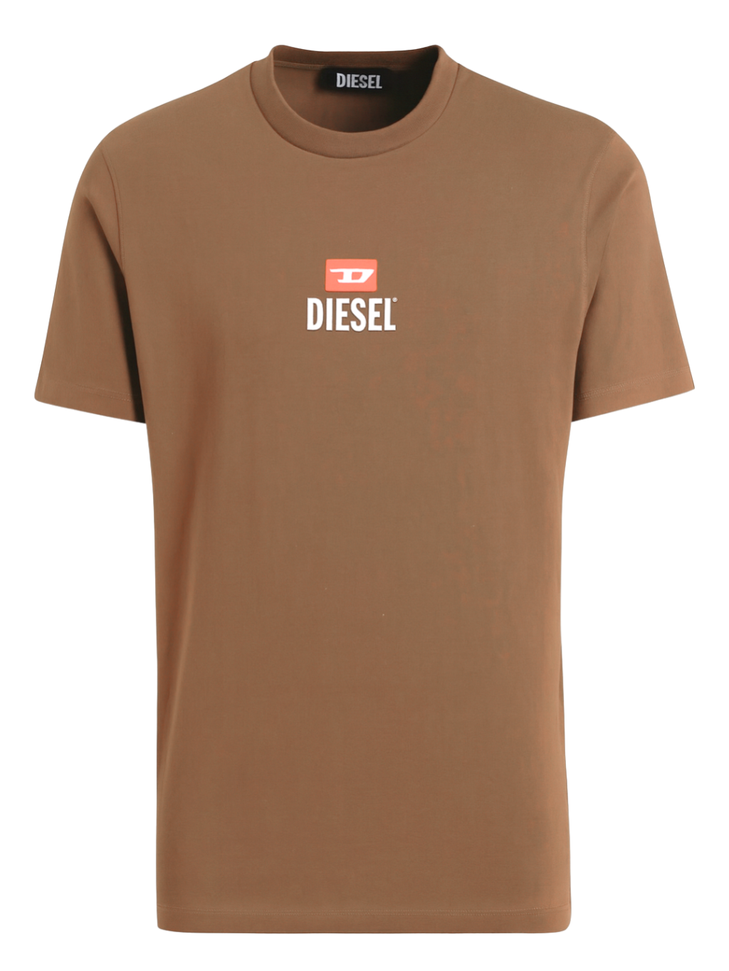 DIESEL New D Brown tričko S