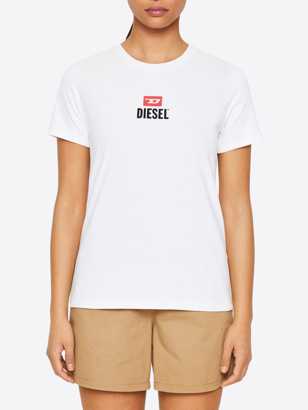 DIESEL D White tričko Veľkosť: S – Obrázok 2