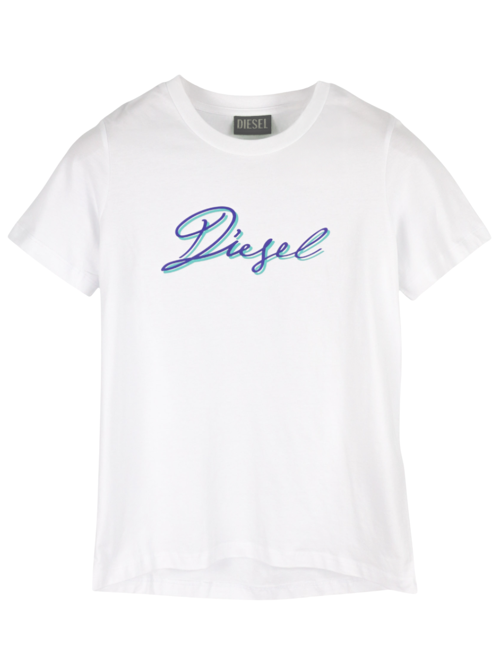 DIESEL Written Logo White tričko XS