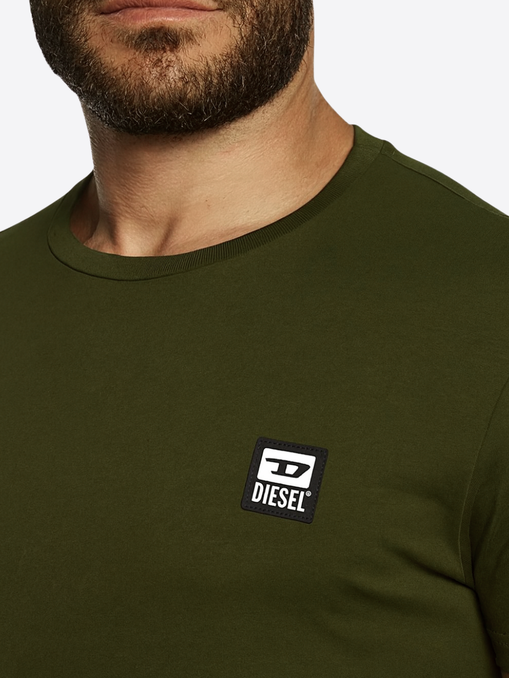 DIESEL Logo Green tričko Veľkosť: XL – Obrázok 4