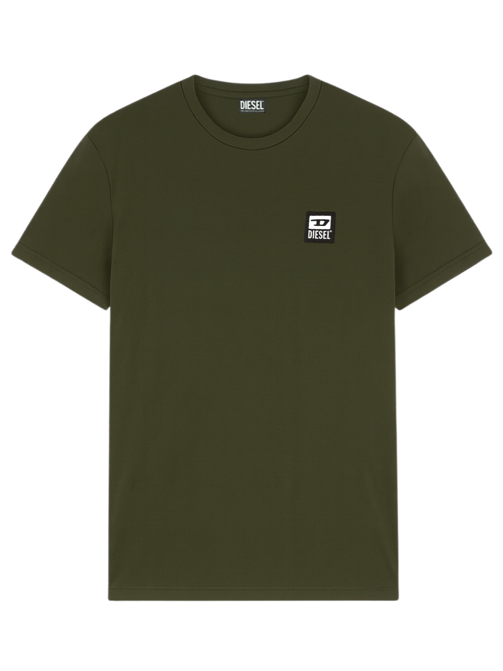 DIESEL Logo Green tričko XL