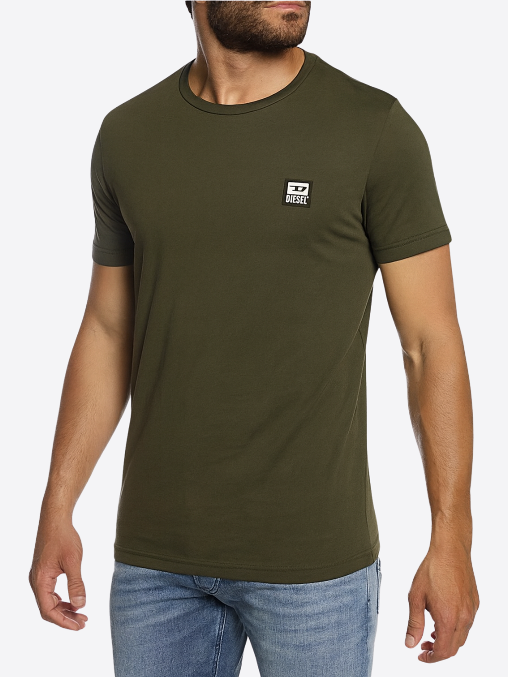 DIESEL Logo Green tričko Veľkosť: XL – Obrázok 2