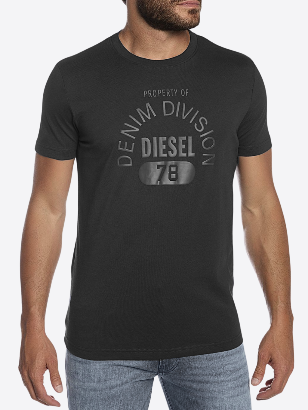DIESEL 78 Black tričko Veľkosť: S – Obrázok 2