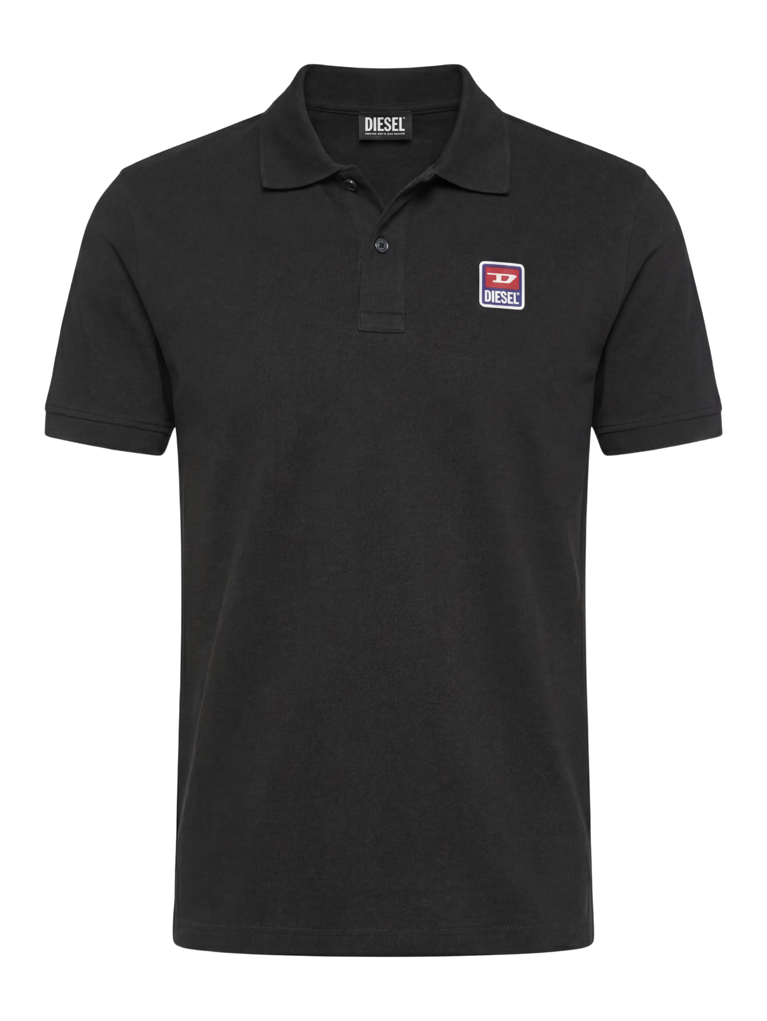 DIESEL Smith Black polo tričko XXL