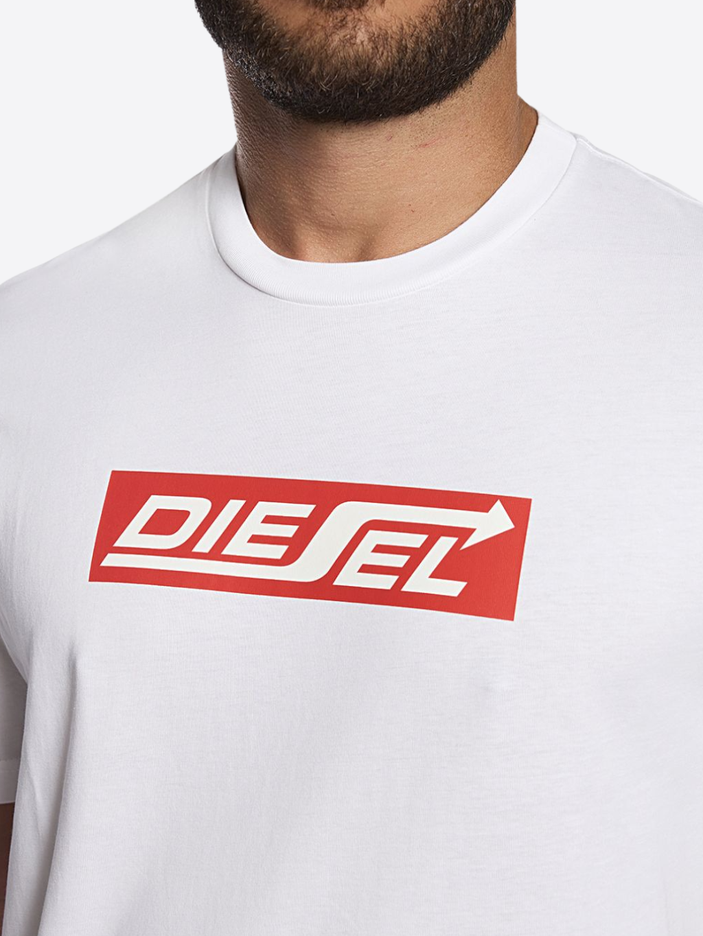 DIESEL Diegor White tričko Veľkosť: XL – Obrázok 4