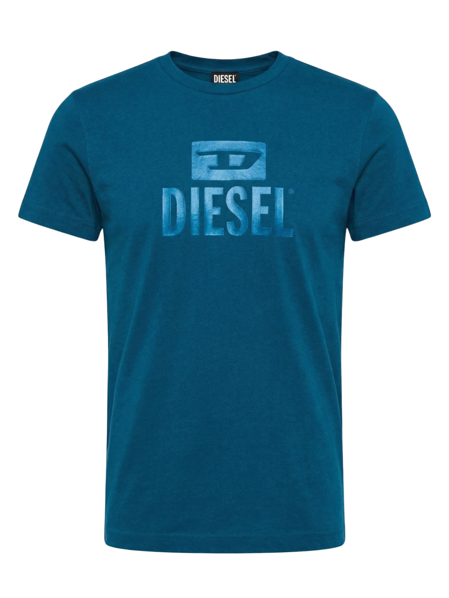 DIESEL Tone On Tone Blue tričko S