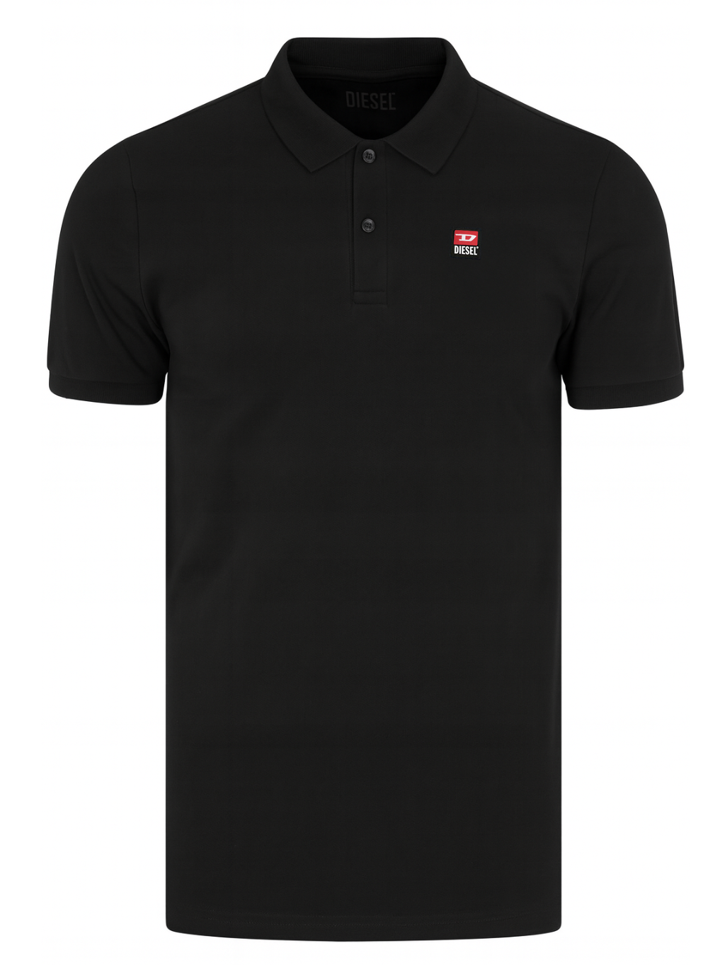 DIESEL Logo Black polo tričko S