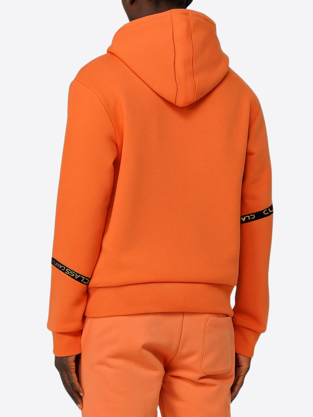 CAVALLI CLASS Logo Orange mikina Veľkosť: XL – Obrázok 3