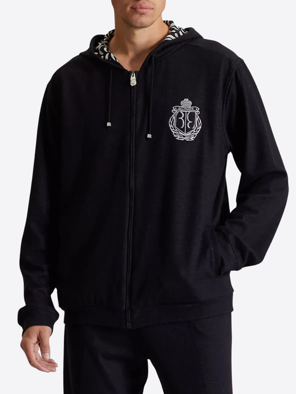 BILLIONAIRE Embroidery Black tepláková súprava 3XL