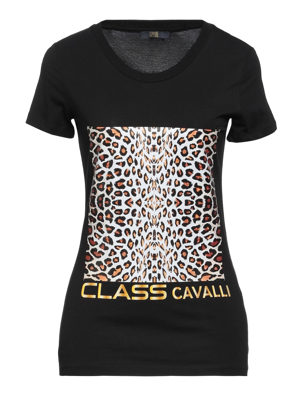 CAVALLI CLASS Cheetah II. Black tričko L